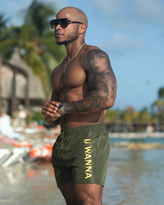 Olive Green Short